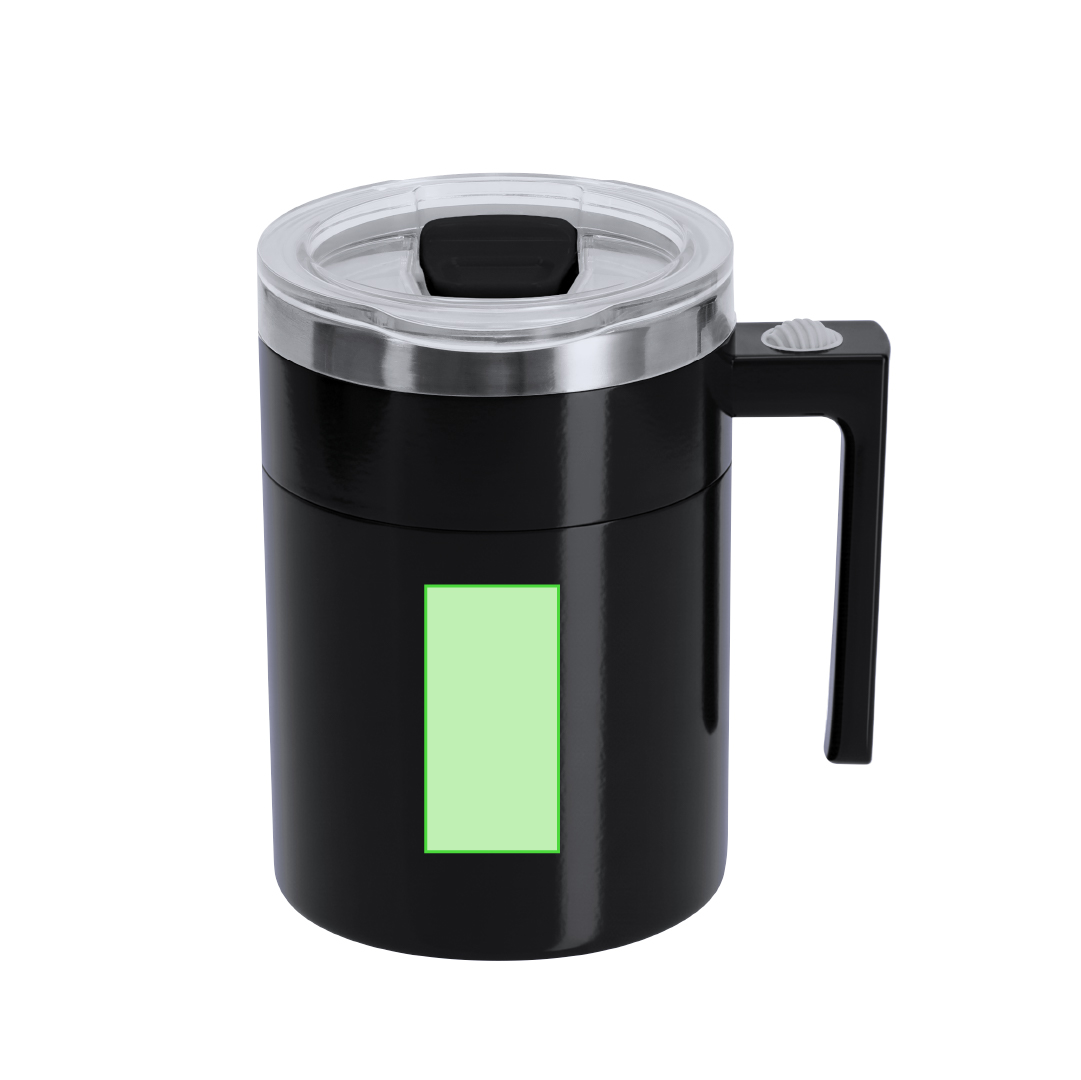 Taza mezcladora automática con batidor integrado 400 ml