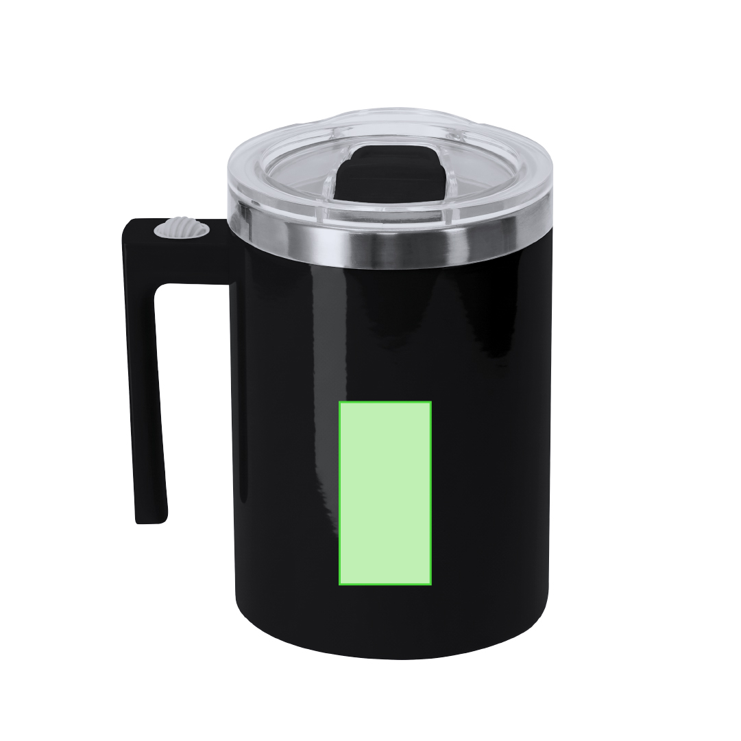 Taza mezcladora automática con batidor integrado 400 ml