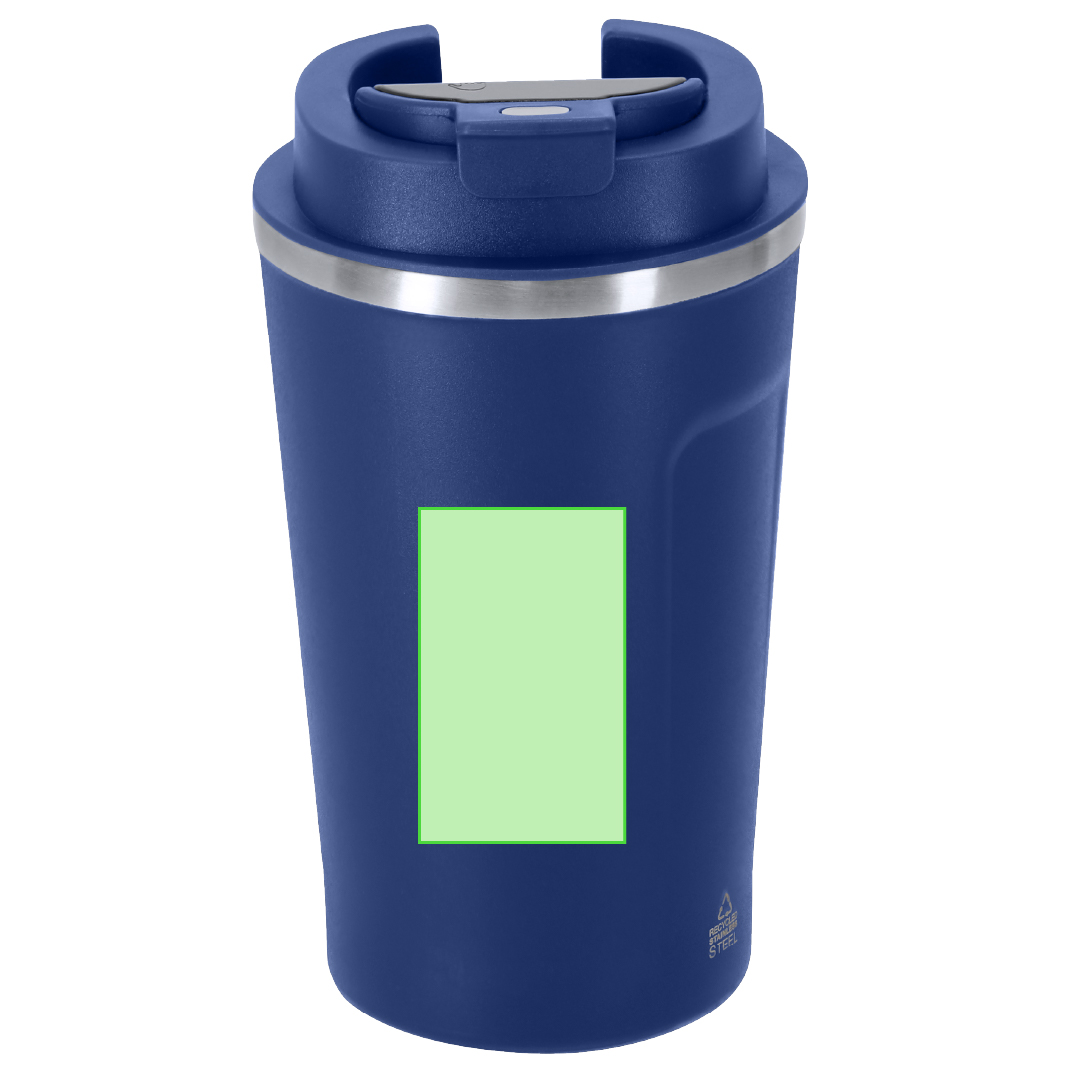 Vaso térmico inteligente con medidor de temperatura LED 400 ml