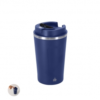 Vaso térmico inteligente con medidor de temperatura LED 400 ml