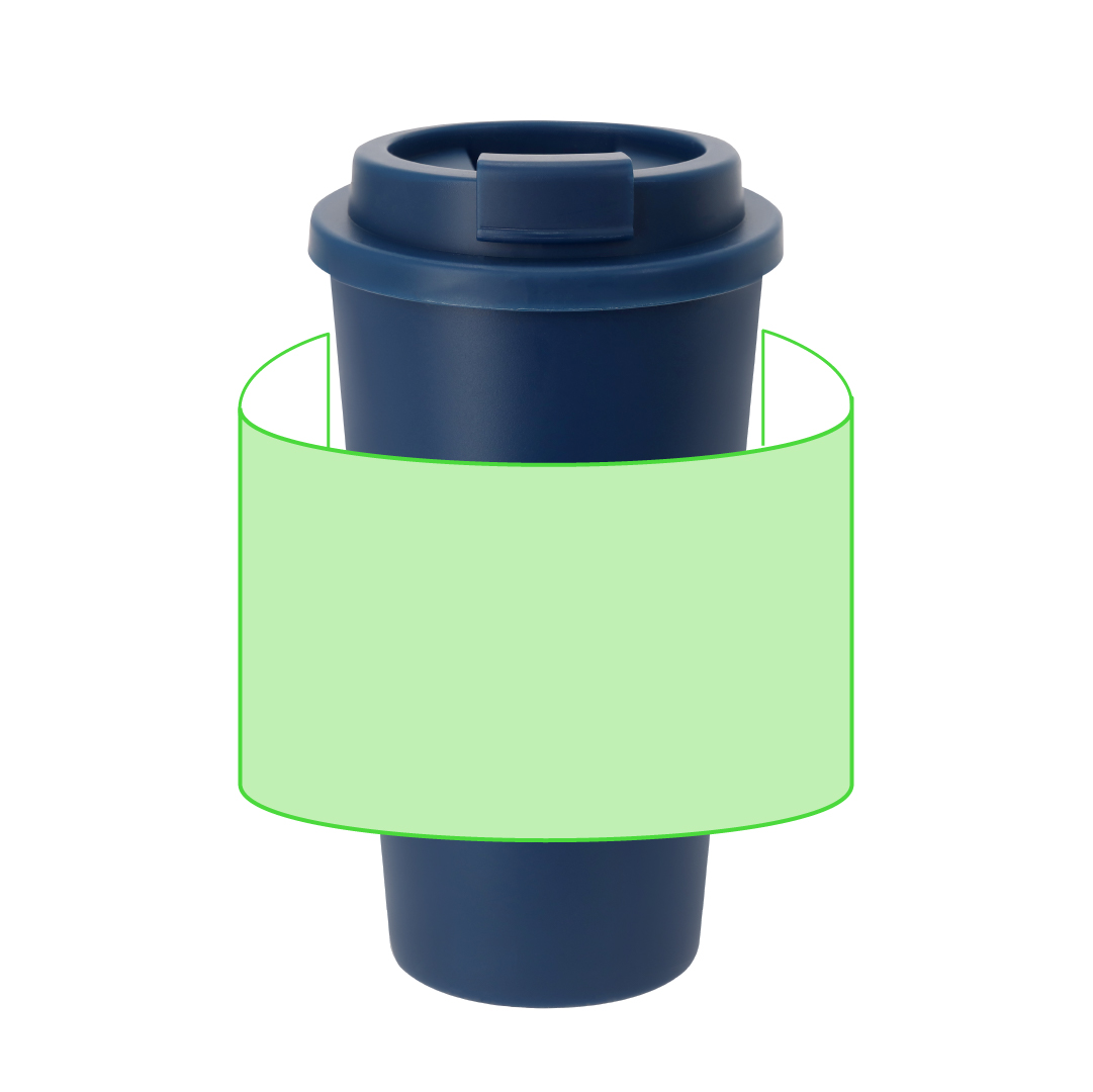 Vaso térmico eco de PP reciclado 450 ml