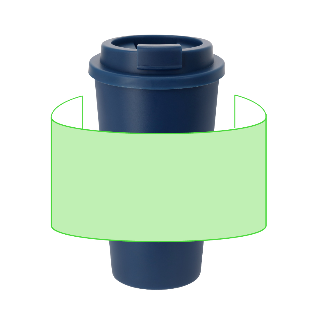 Vaso térmico eco de PP reciclado 450 ml