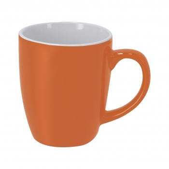Taza de cerámica con acabado brillante espejo 350 ml