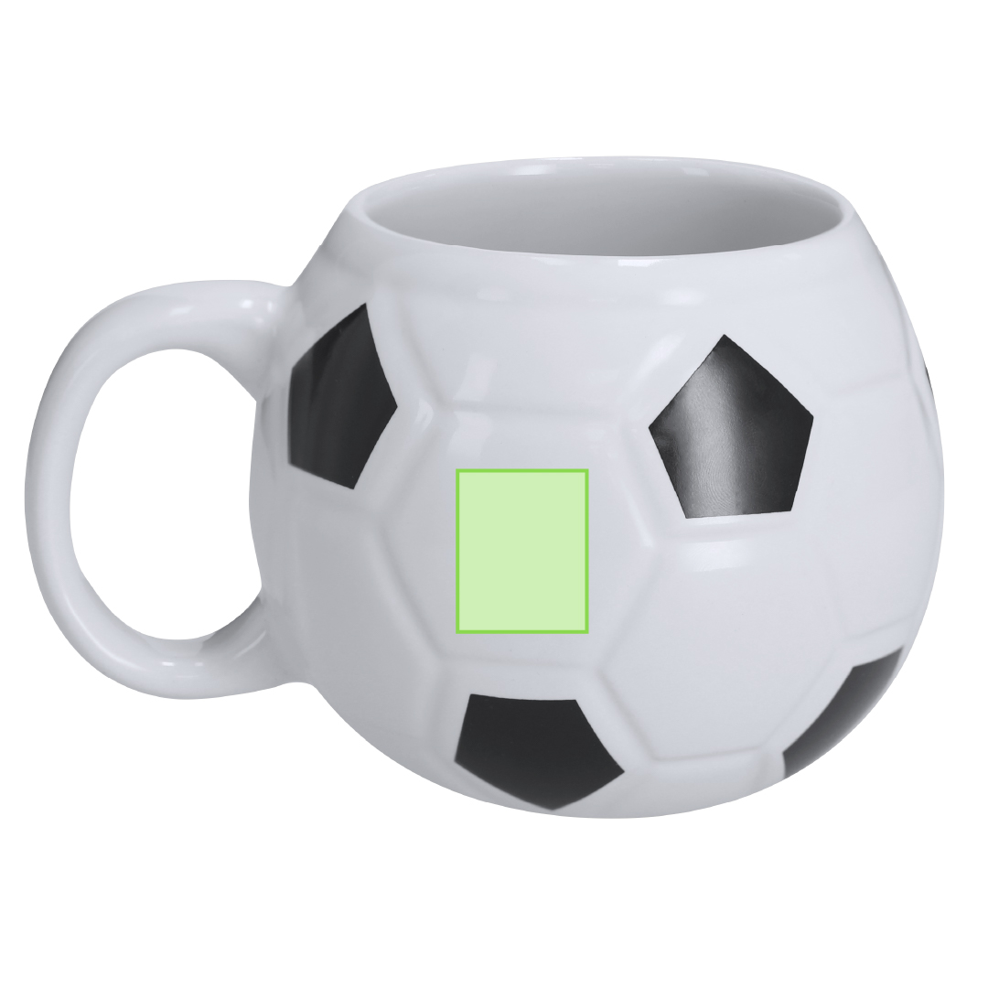 Taza de cerámica formato latte macchiato alto 440 ml