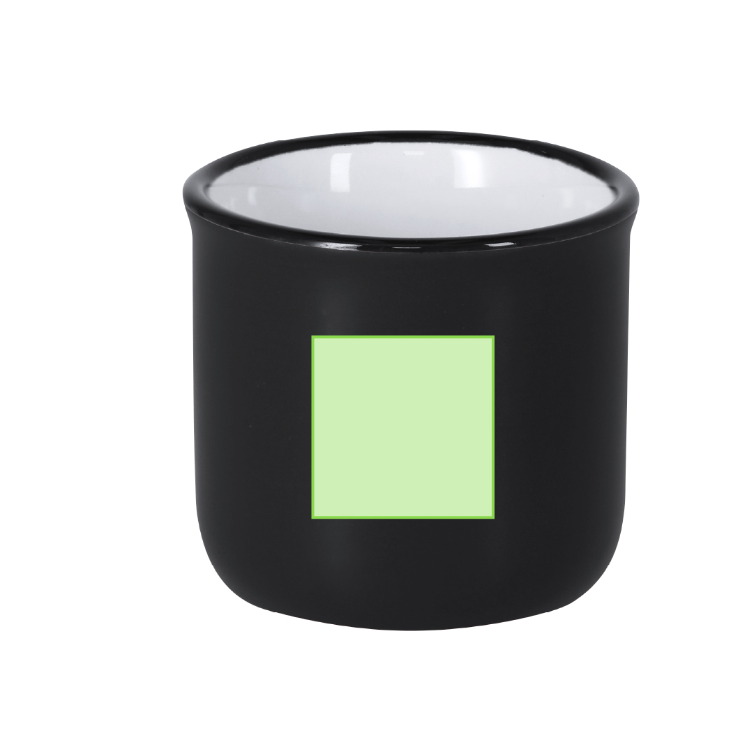 Taza de cerámica para café expreso corto 85 ml