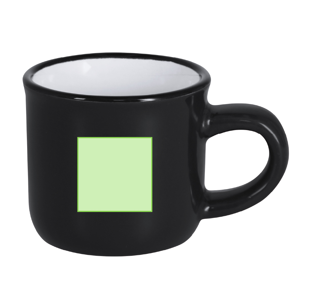 Taza de cerámica para café expreso corto 85 ml
