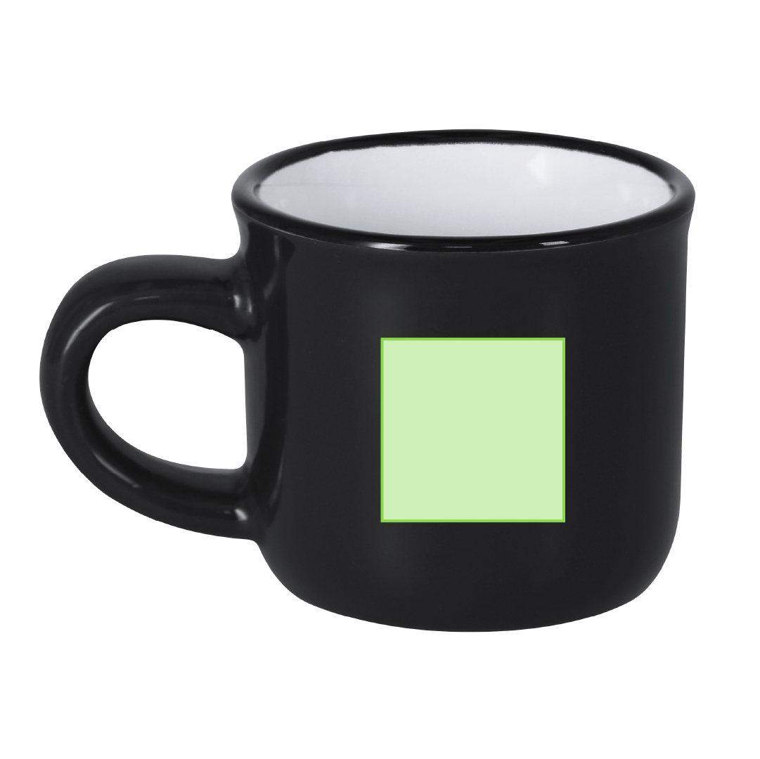 Taza de cerámica para café expreso corto 85 ml