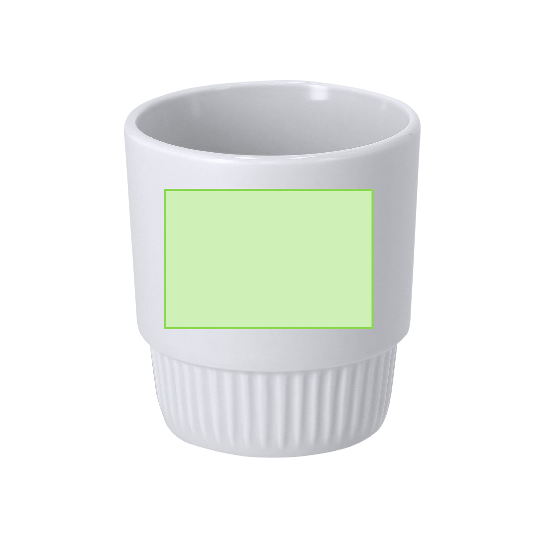 Taza de sublimación cerámica compacta 300 ml