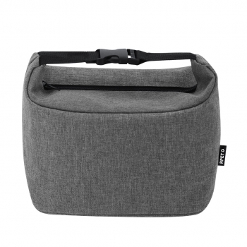 Nevera RPET 600D con hebillas en ambos extremos, DTF2 disponible y compartimento térmico