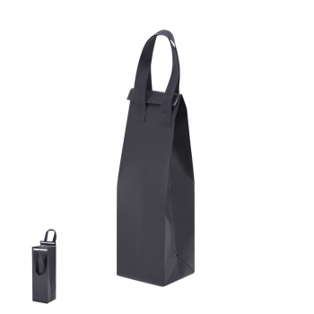 Bolsa nevera isotérmica non-woven laminado para botellas de vino con interior de aluminio