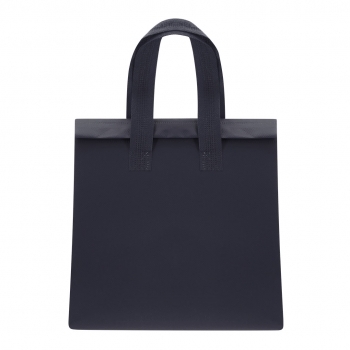 Bolsa nevera non-woven laminado compacta con velcro, fuelle e interior de aluminio