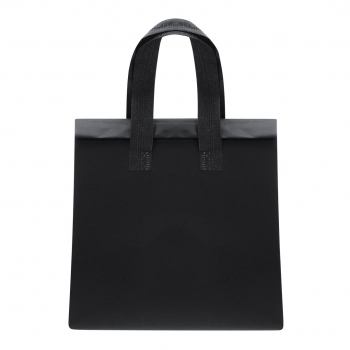 Bolsa nevera non-woven laminado compacta con velcro, fuelle e interior de aluminio