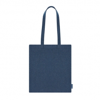 Bolsa de material reciclado mixto con asas largas 38×42 cm