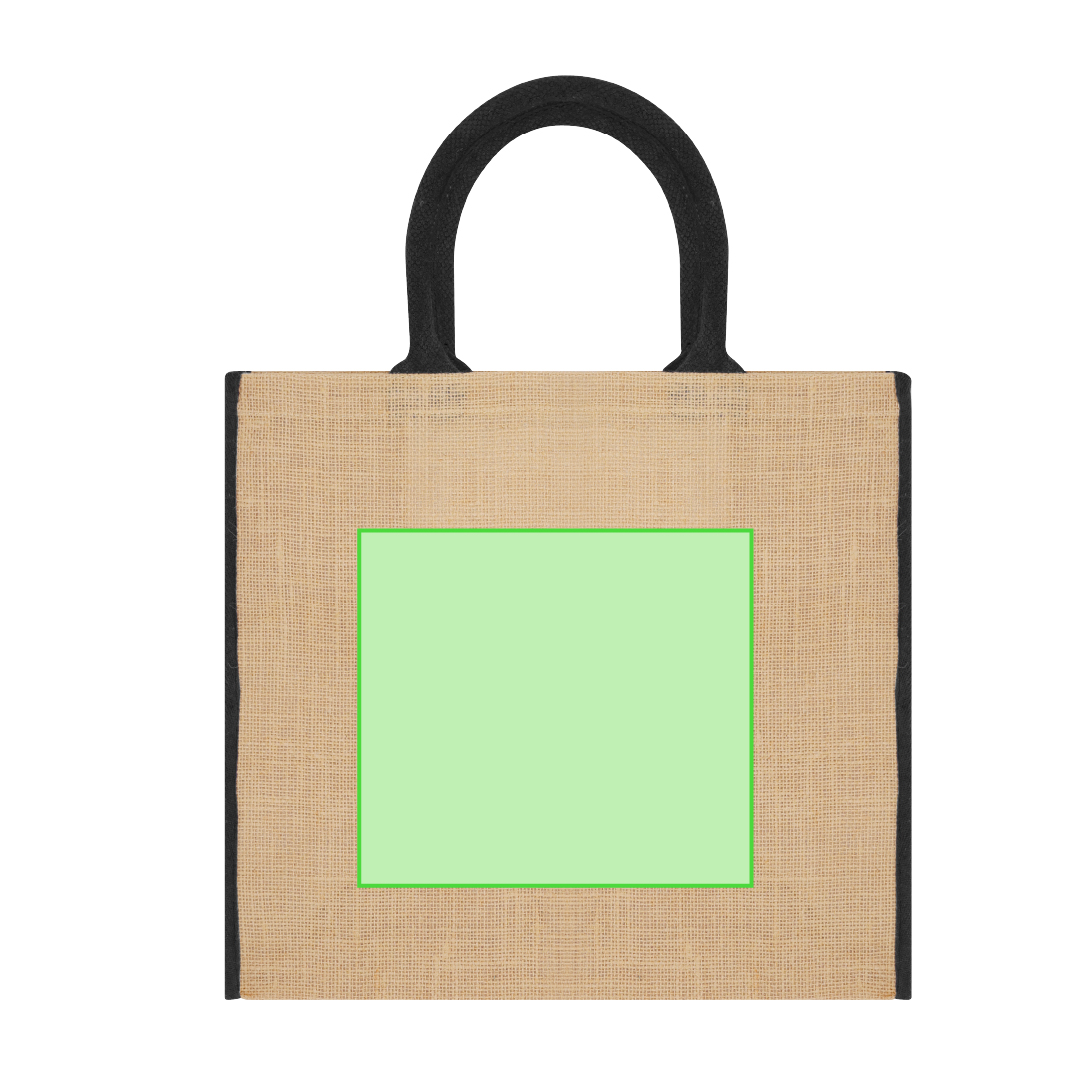 Bolsa de algodón con asas cortas 40×35 cm nueva colección