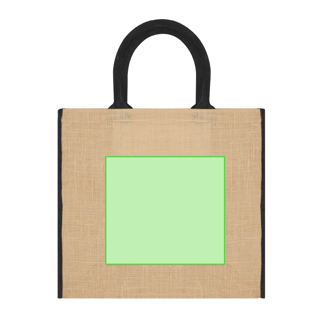 Bolsa de algodón con asas cortas 40×35 cm nueva colección