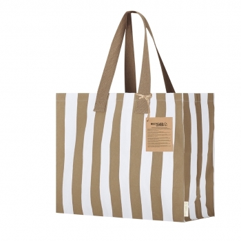 Bolsa de RPET 310 g/m² asas largas tote gran gramaje