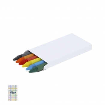 Caja de ceras de cartón