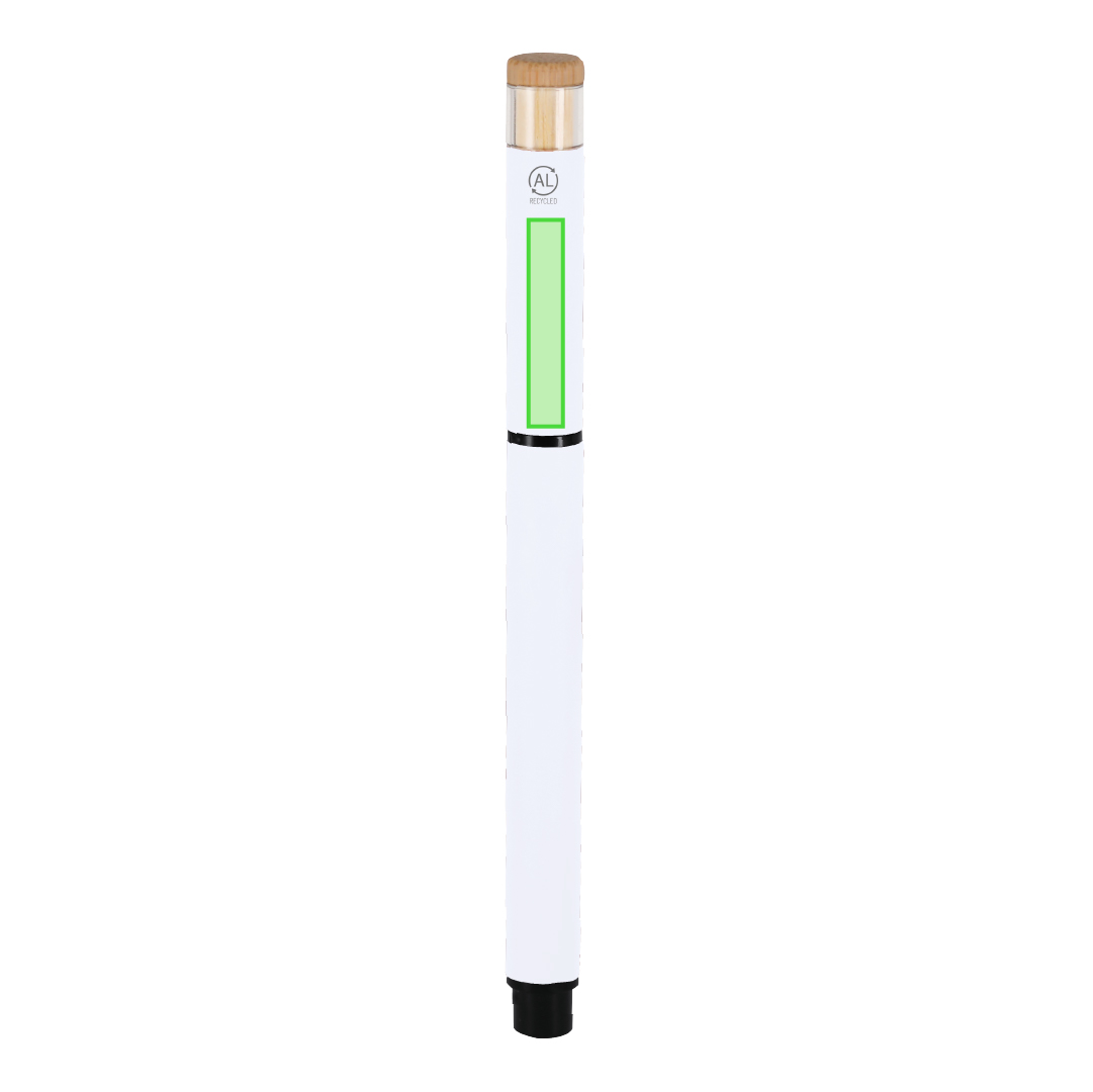 Roller de aluminio reciclado con zona de agarre con capucha