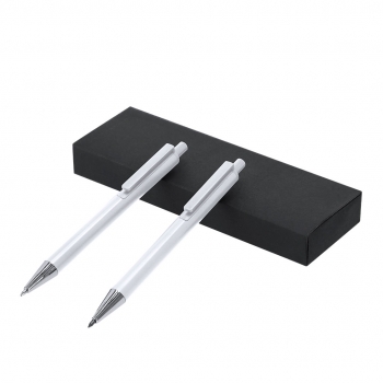 Set de aluminio reciclado con detalles cromados de pulsador