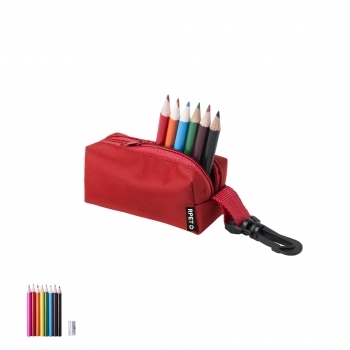 Estuche de plástico reciclado RPET acabado mate