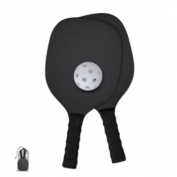 Palas de pickle ball de madera con bolsa