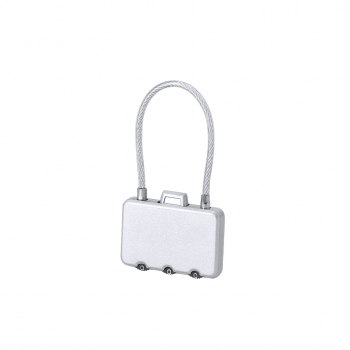Candado personalizable con logo compacto