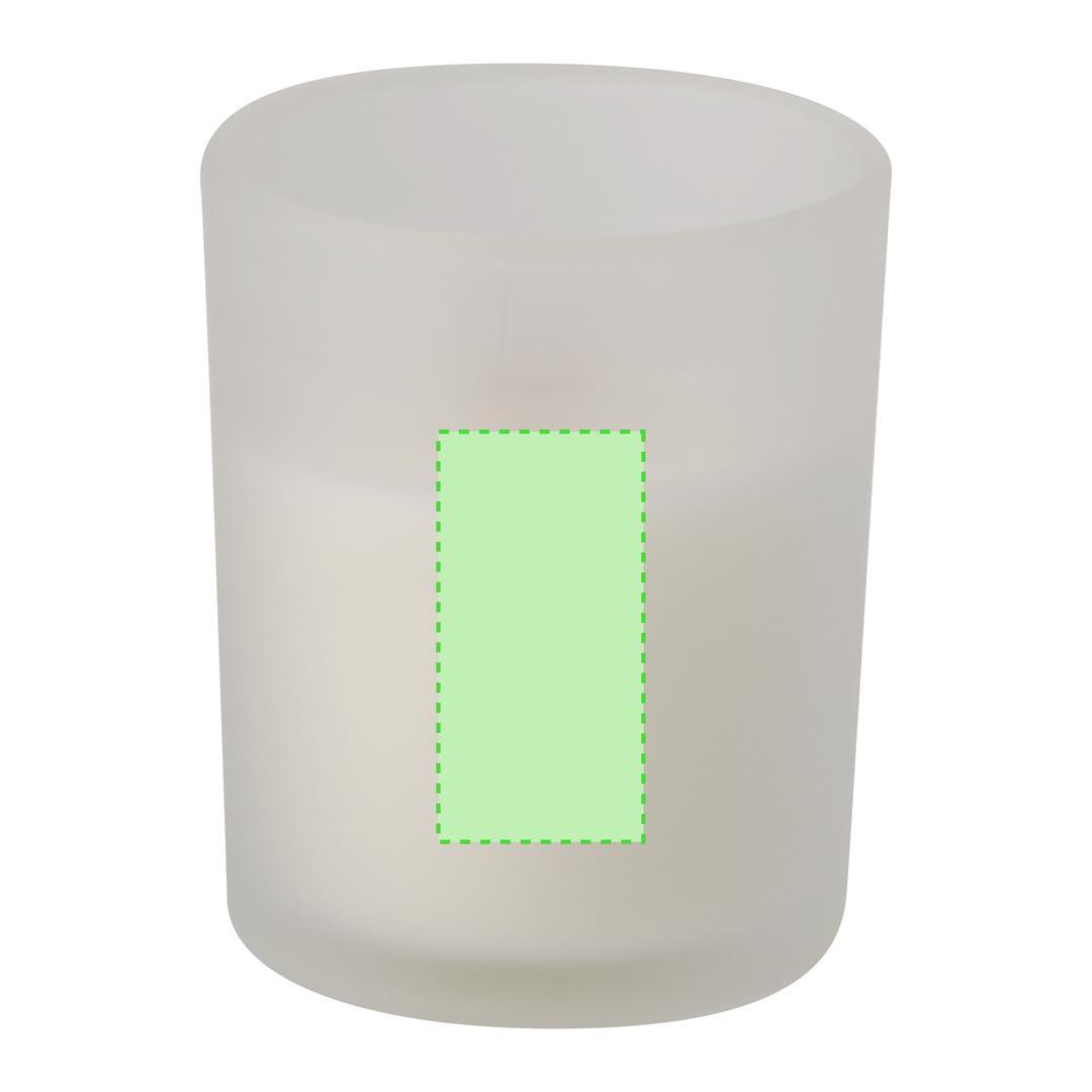 Vela aromática de cristal aroma vainilla