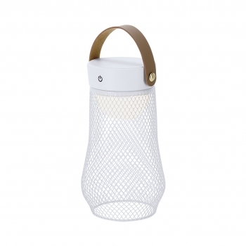 Lámpara decorativa de metal 24 LED regulables 3 modos de luz