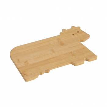 Tabla de cocina de bambú forma de vaca