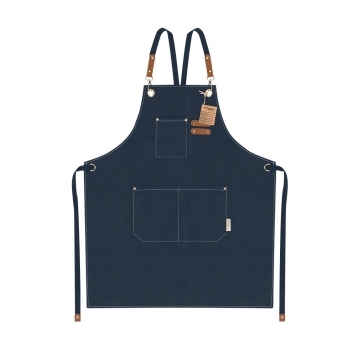 Delantal de cocina de algodón canvas reciclado 350 g/m²