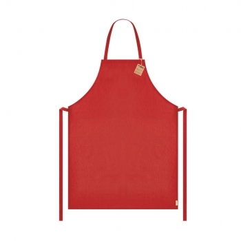 Delantal de cocina de algodón reciclado y RPET 180 g/m²