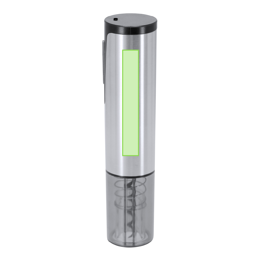 Sacacorchos eléctrico de acero inox y ABS eléctrico recargable