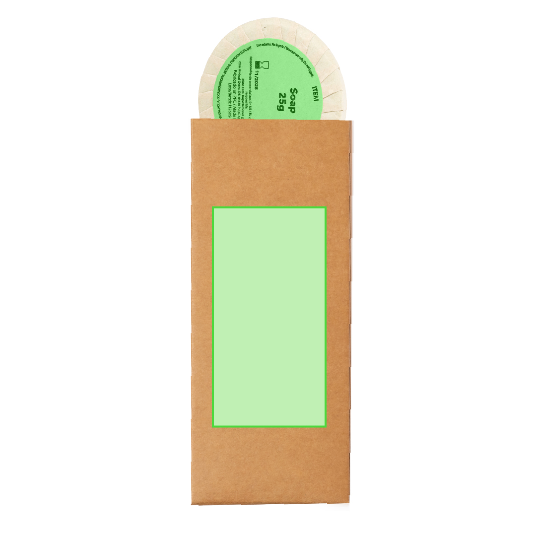 Set de 3 jabones 20 g cada uno en aromas menta miel y dove dermatológicamente testado