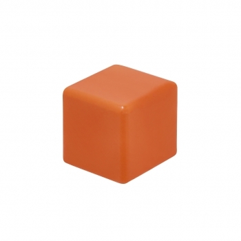 Antiestrés de PU diseño cubo 4,5×4,5×4,5 cm en colores vivos