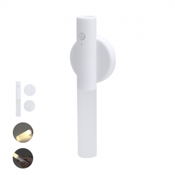Linterna de emergencia LED magnética con sensor de movimiento y batería 300 mAh