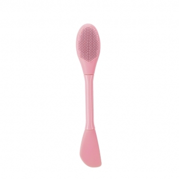 Espátula facial de ABS y TPR con cepillo de limpieza y aplicador de mascarillas