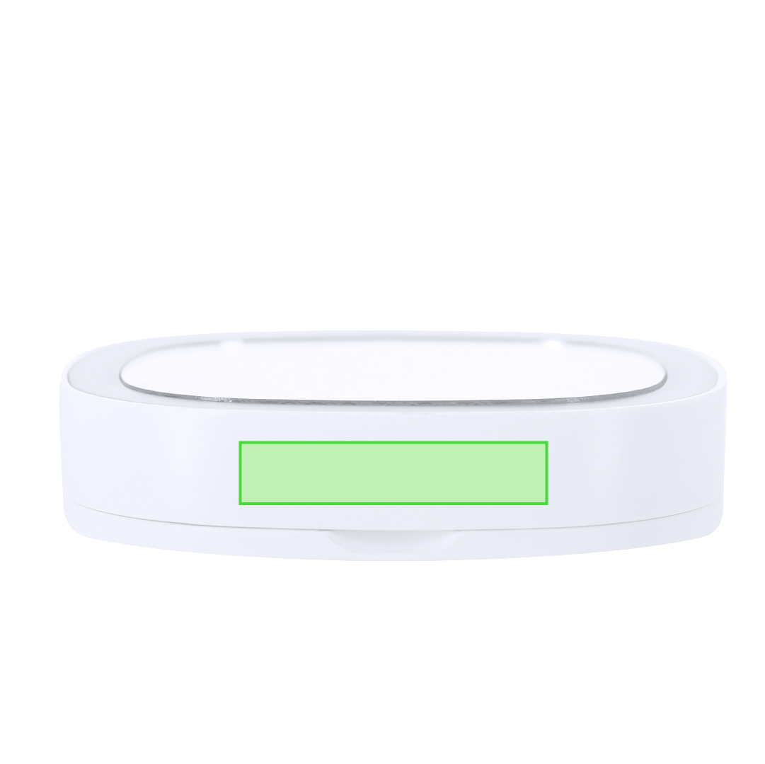 Espejo plegable con luz 12 LEDs 2 posiciones y soporte con aumento 1x