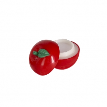 Bálsamo labial SPF15 estuche diseño frutas con aroma vainilla dermatológicamente testado