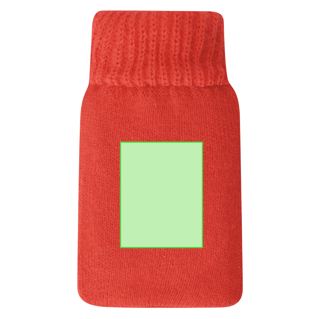 Parche térmico calor reutilizable con funda de poliéster tipo calcetín