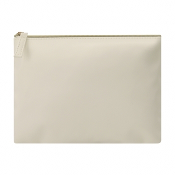 Neceser de PU impermeable con cremallera y asa de transporte