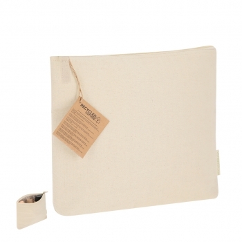 Neceser isotérmico de algodón reciclado 170 g/m² con interior aluminio