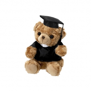 Osito de peluche con toga y birrete para eventos de graduación