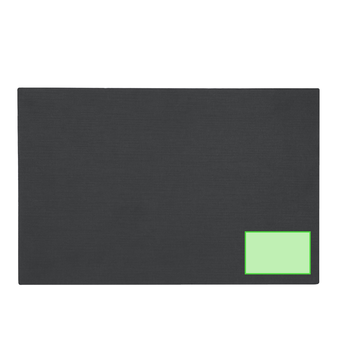 Set de 3 piezas: gorro, bufanda y guantes táctiles en acrílico con etiqueta cosida en PU — en elegante caja negra