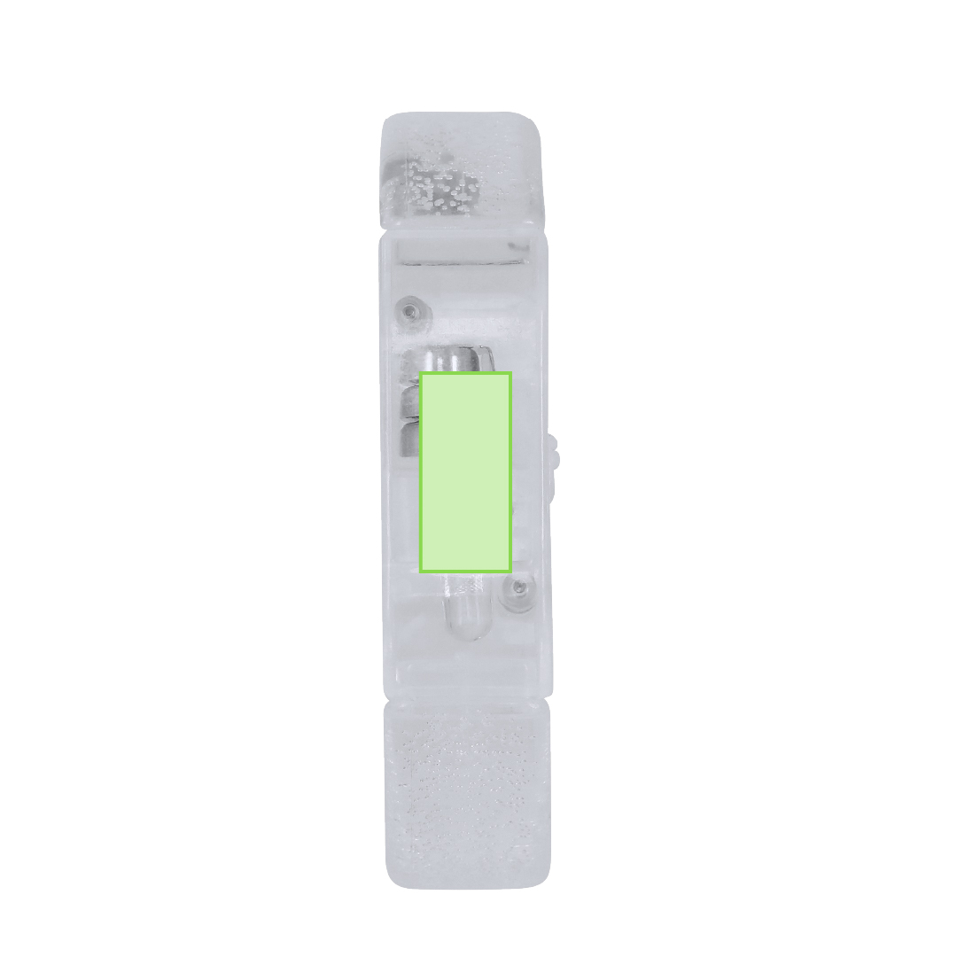 Pulsera luminosa LED multicolor con correa de efecto luminoso continuo e interruptor on/off lateral — 