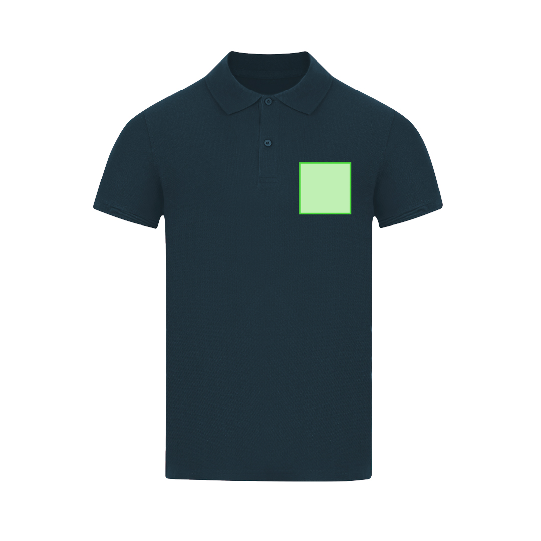 Polo Charles niño color — 100% algodón Ring Spun piqué 180 g/m², tapeta 2 botones mate y ribetes acanalados, tallas infantiles