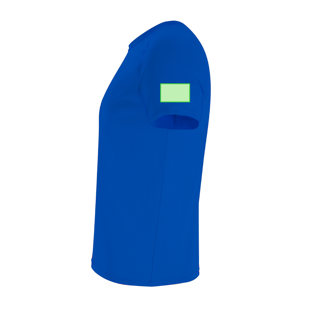 Camiseta técnica Cocker niño — 100% poliéster Waffle Interlock 135 g/m² con tecnología Cool Dry, manga ranglán, tallas infantiles