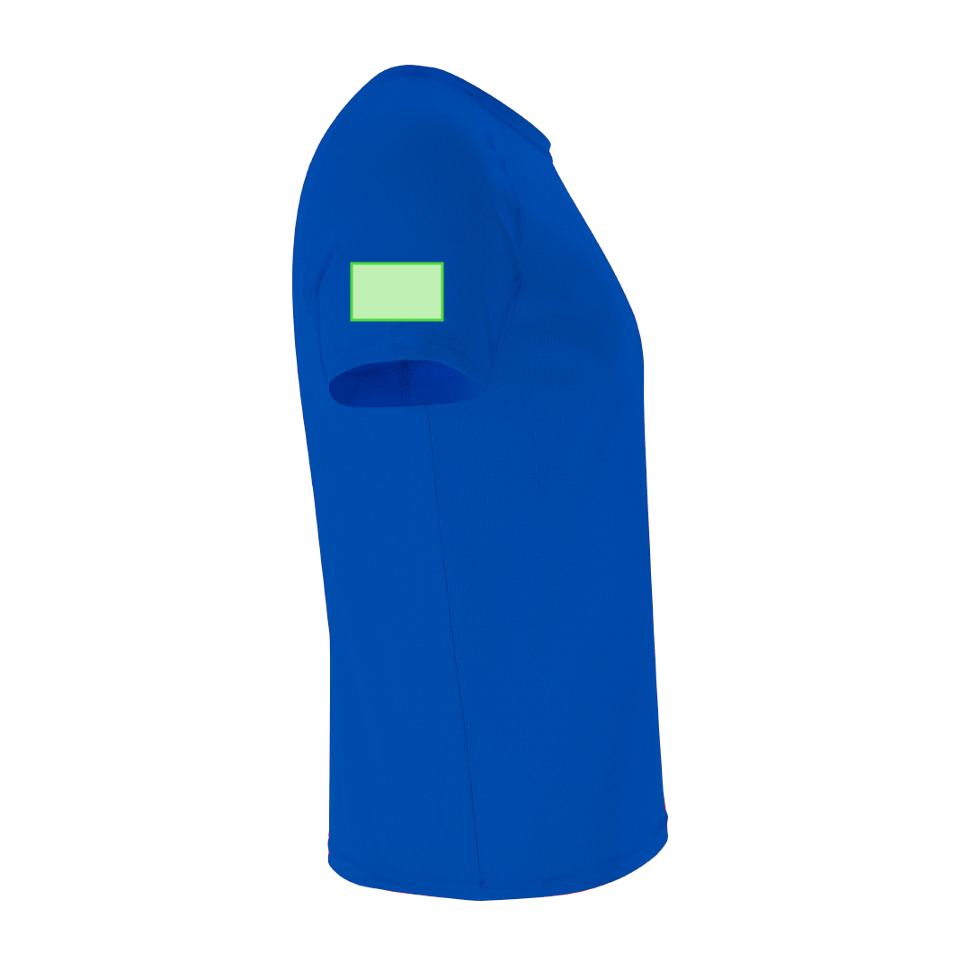 Camiseta técnica Cocker niño — 100% poliéster Waffle Interlock 135 g/m² con tecnología Cool Dry, manga ranglán, tallas infantiles