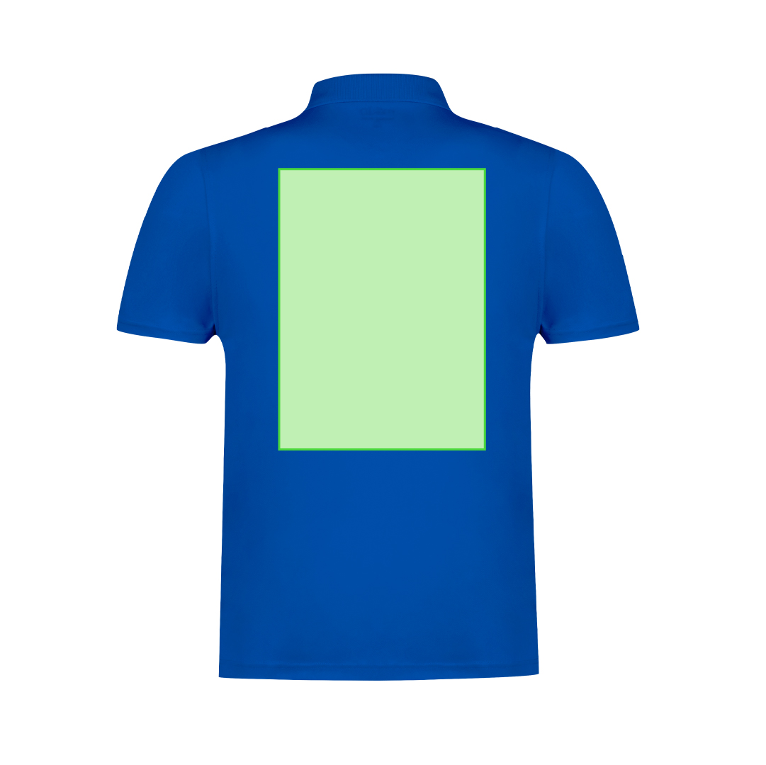 Polo técnico Tecnic Plus niño — 100% poliéster piqué 180 g/m² con Cool Dry, tapeta 2 botones y aperturas laterales, tallas infantiles