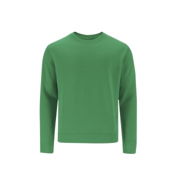 Sudadera Cosmos niño cuello redondo — 60% algodón / 40% poliéster felpa perchada 280 g/m², canalé 1x1 con elastano, tallas infantiles