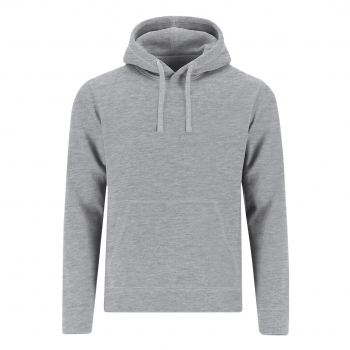 Sudadera Draco mujer con capucha — 60% algodón / 40% poliéster felpa perchada 280 g/m², bolsillo canguro, cordón con ojales metálicos, fit femenino